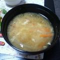 ムーちゃん☆★'s cooksnap of when they made うちの好きな味噌汁.