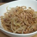 サーフブレイド's cooksnap of when they made 食べるラー油でツナともやしのおひたし.