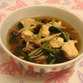 ちょびーす's cooksnap of when they made 小松菜としめじと鶏肉の煮物.