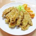 えるえる２８６'s cooksnap of when they made 簡単・焼くだけ！鶏肉フライ♪.