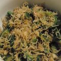 ヨーコチン's cooksnap of when they made ジャコ★にんにく炒めwithゴーヤ.