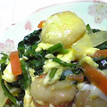 にゃぁくん's cooksnap of when they made 麩とほうれん草の卵とじ♪.