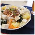 LAYLA*'s cooksnap of when they made 納豆ドレッシングでお豆腐のサラダ.