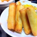 EMICOキッチン's cooksnap of when they made **エビと卵のタルタルチーズ春巻き**.