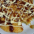 left☆ai's cooksnap of when they made 卵と冷やご飯でお好み焼き♪.