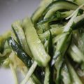 rakuen's cooksnap of when they made ぉ店で食べたキュウリ（ネギ塩タレ）.
