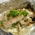 nasubeam's cooksnap of when they made 野菜たっぷり♪鮭の味噌マヨホイル焼き.