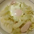 audrey77's cooksnap of when they made 朝食にも！キャベツの巣ごもり卵.