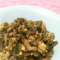 お料理rara's cooksnap of when they made ゴーヤの卵とじ.