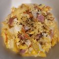 クックECV9QY☆'s cooksnap of when they made スパムとキャベツの卵炒め.