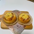ちぃ～ママ's cooksnap of when they made ランチに♪HBオニオンベーコンチーズパン.