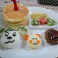 ソウマミー's cooksnap of when they made １歳の誕生日に❤キャラプレート.