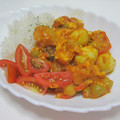 たのすけどの's cooksnap of when they made ✿ふわふわ卵と海老のチリソース風✿.