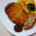 ｕｕｕ's cooksnap of when they made 豚ロースと肉味噌のミルフィーユ揚げ.