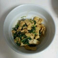 chanjo's cooksnap of when they made 簡単♪ほうれん草と油揚げのマヨゴマ和え.