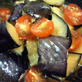 るびにゃん's cooksnap of when they made 冷え冷え～。茄子とトマトの生姜マリネ◎.