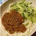 haruiroもも's cooksnap of when they made 夏に食べたい！ジャージャーうどん.
