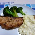 はしっこ's cooksnap of when they made 鮭のムニエル　タルタルソース添え.