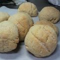 ココナッツ☆'s cooksnap of when they made いちごのメロンパン♪.