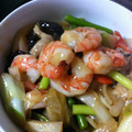 pulp1211's cooksnap of when they made えびと野菜の中華風ピリ辛炒めあんかけ風.