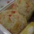 れのっち's cooksnap of when they made 旦那様定番☆カニかまビームチャーハン.