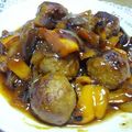 まぶたん's cooksnap of when they made ✿肉団子の酢豚✿.