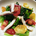 莉彩パパ's cooksnap of when they made 中華風　イカと青菜とピーマンの和えもの.