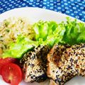 ｍａｒｉ♪'s cooksnap of when they made 胡麻たっぷり♪鰹のさっぱり焼き.