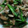 ぱんこめし's cooksnap of when they made 豚コマと小松菜の中華炒め♪.