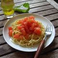 cookpading's cooksnap of when they made トマトの冷製パスタ　.