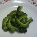 凸凹道's cooksnap of when they made 簡単！おいしい！ゴーヤの甘酢ピクルス.