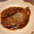 ペコペコペコちゃん's cooksnap of when they made 柔らかステーキ～和風玉ねぎソース～.