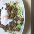 体幹トレ頑張り中！'s cooksnap of when they made 冷凍うどんで簡単ジャージャー麺♪.