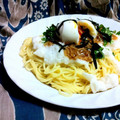 ♂ビｰバス♀'s cooksnap of when they made 長芋となめたけの和風スパ.