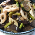 咲ら１６'s cooksnap of when they made あっ！という間に！れんこんとナスの中華風.