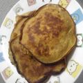 チチー's cooksnap of when they made きな粉入りバナナホットケーキ.