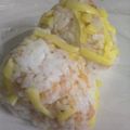 はっぴーはりぼ's cooksnap of when they made かつおぶし＆チーズのおにぎり.