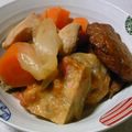 和歌子ちゃん's cooksnap of when they made 鶏胸肉と野菜てんぷらの煮物.