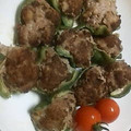 ぶ〜ちゃん。's cooksnap of when they made 簡単♪うちのピーマンの肉詰め.
