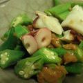 mihokid's cooksnap of when they made 超簡単、タコとオクラの梅サラダ.