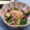 nocturne♪'s cooksnap of when they made もやしとオクラの梅肉和え.