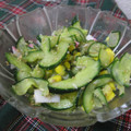 まな竜's cooksnap of when they made きゅうりとコーンでさっぱり中華風和え.
