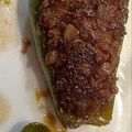 minimousec's cooksnap of when they made こくうまピーマン肉詰め.