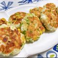 サンディサンディ's cooksnap of when they made 鶏むね肉とはんぺんの磯辺丸め焼き.