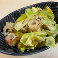 papikun's cooksnap of when they made ちくわと春キャベツのマヨいため.