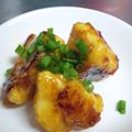 atomone's cooksnap of when they made 唐揚げのてりてり甘酢合え☆葱のっけ盛り♪.