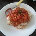 ほこもら's cooksnap of when they made そうめんでツナ＆トマトのカッペリーニ.