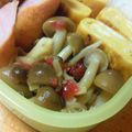 67ice's cooksnap of when they made あと一品＊レンジで簡単キノコの梅マリネ.