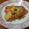 ♪♪ちょこ♪♪'s cooksnap of when they made 鮭のムニエル（ガーリックバター醤油）.