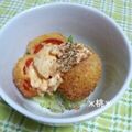 ж桃ж's cooksnap of when they made びっくり！！　トマトのフライ.